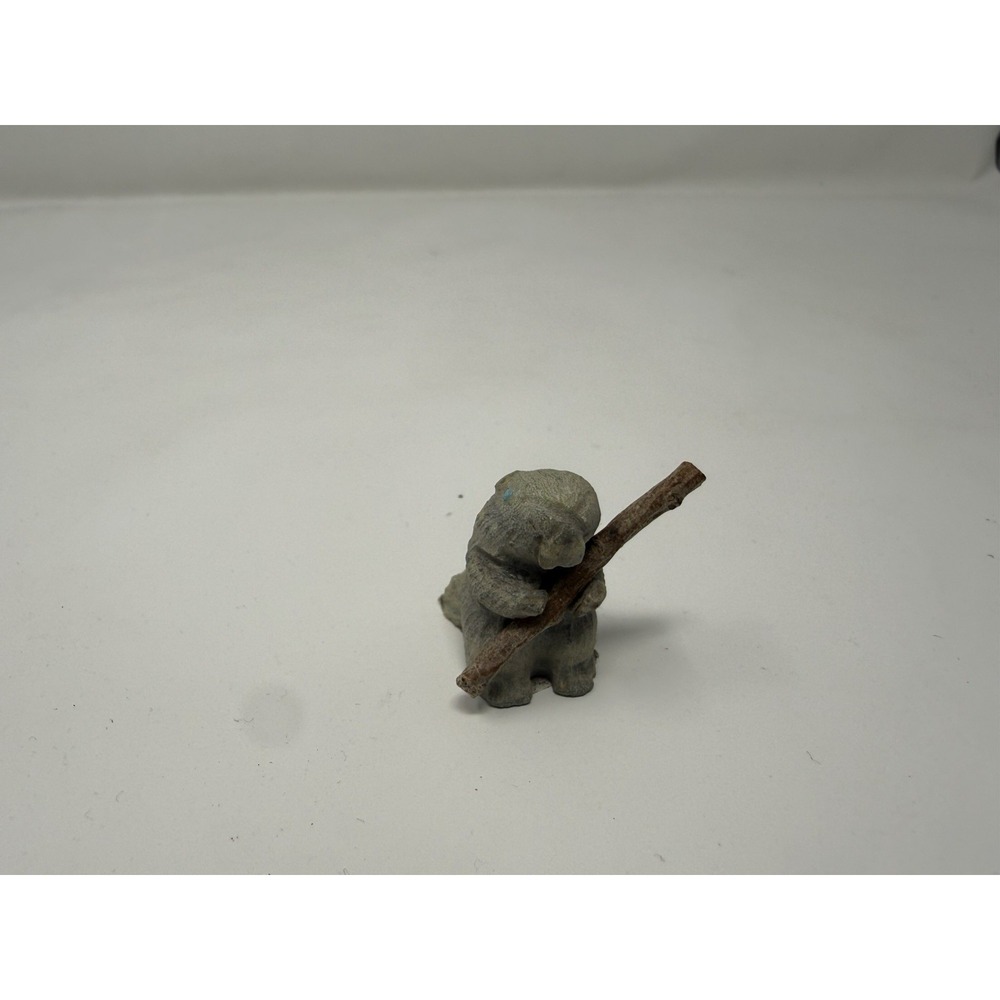 Beaver Holding Stick Fetish By Jerrold Lahalson